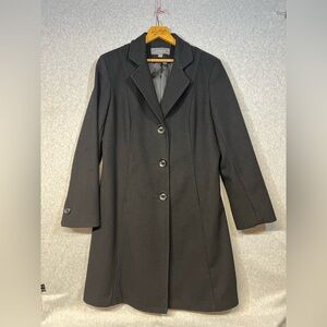 Liz Claiborne Coat Women’s 10 Wool Black